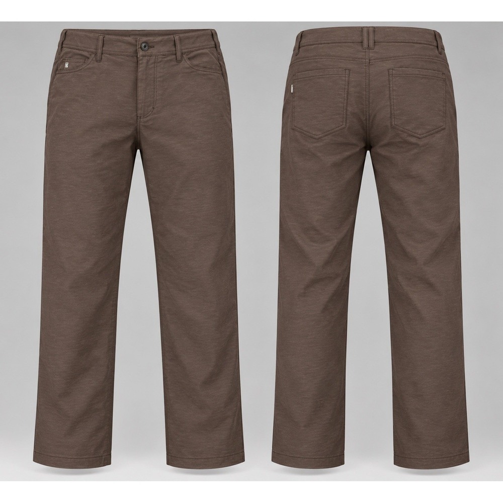 Linksoul Boardwalker Pants Men's 34Rx32 Performance Stretch Golf Brown